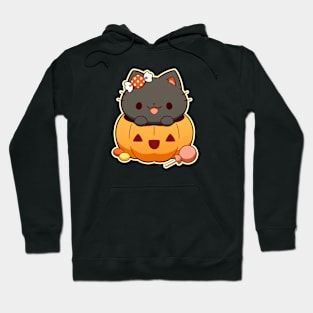 Little Pumpkin Kitty | Halloween Hoodie